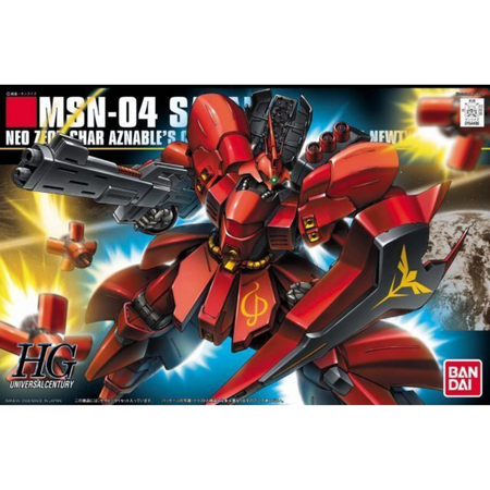 HGUC 1/144 SAZABI Gundam Model Kit Bandai Default Title  