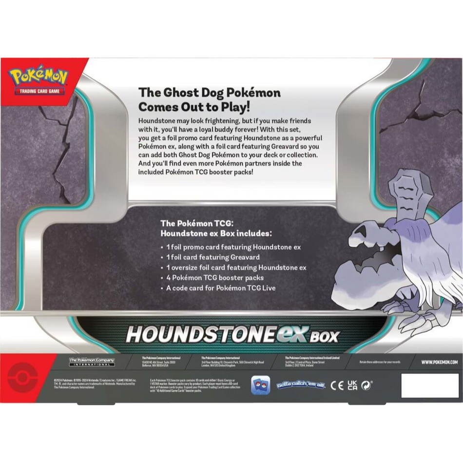 POKÉMON TCG Houndstone ex Box Pokémon Scarlet & Violet Pokémon TCG   