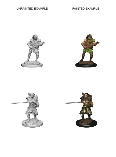 D&D Nolzurs Marvelous Unpainted Miniatures Human Male Bard Dungeons & Dragons WizKids   