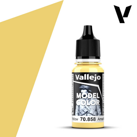 Vallejo Model Color Ice Yellow 17ml Acrylic Paint Vallejo Model Color Vallejo Default Title  