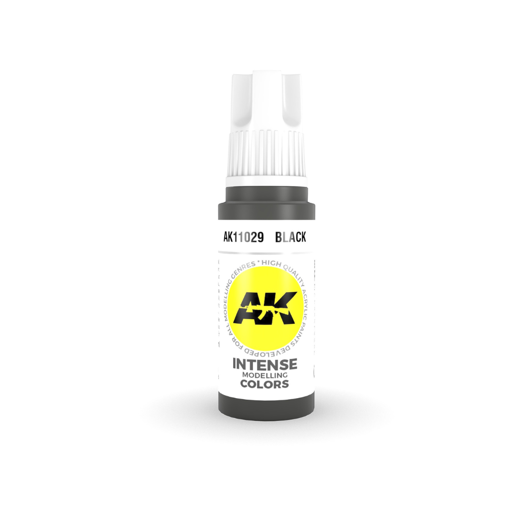 AK Interactve 3Gen Acrylics - Black 17ml AK Gen3 Acrylics AK Interactive Default Title  