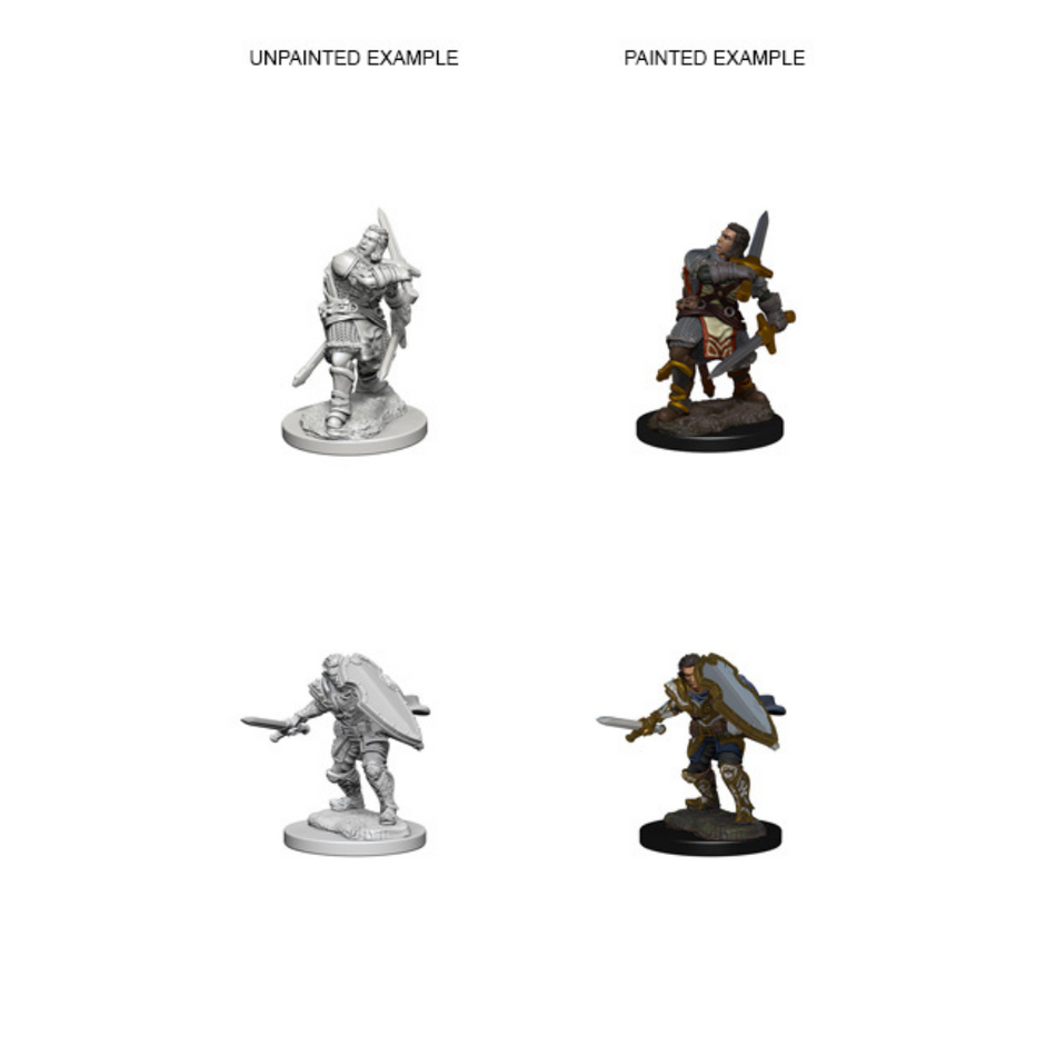 D&D Nolzurs Marvelous Unpainted Miniatures Human Male Paladin Dungeons & Dragons WizKids Default Title  