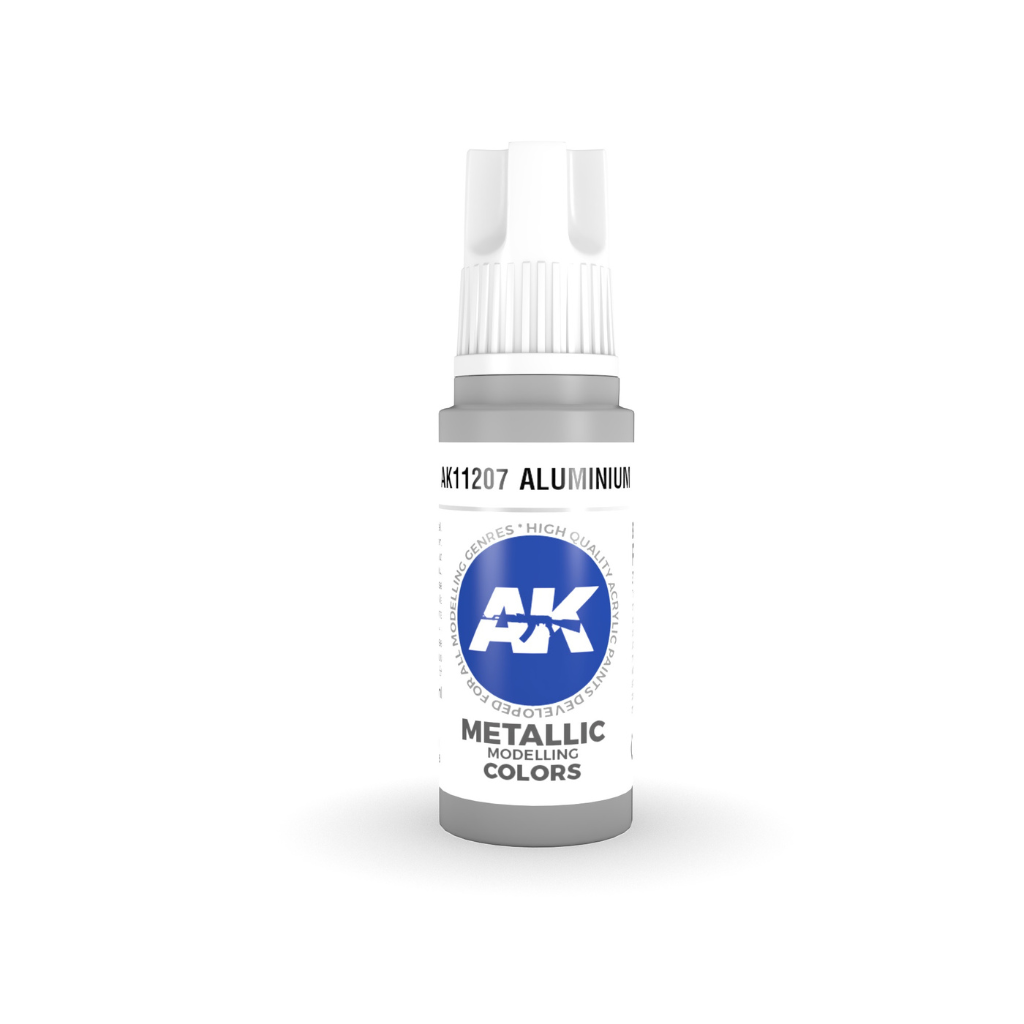 AK Interactve 3Gen Acrylics - Aluminium 17ml AK Gen3 Acrylics AK Interactive Default Title  