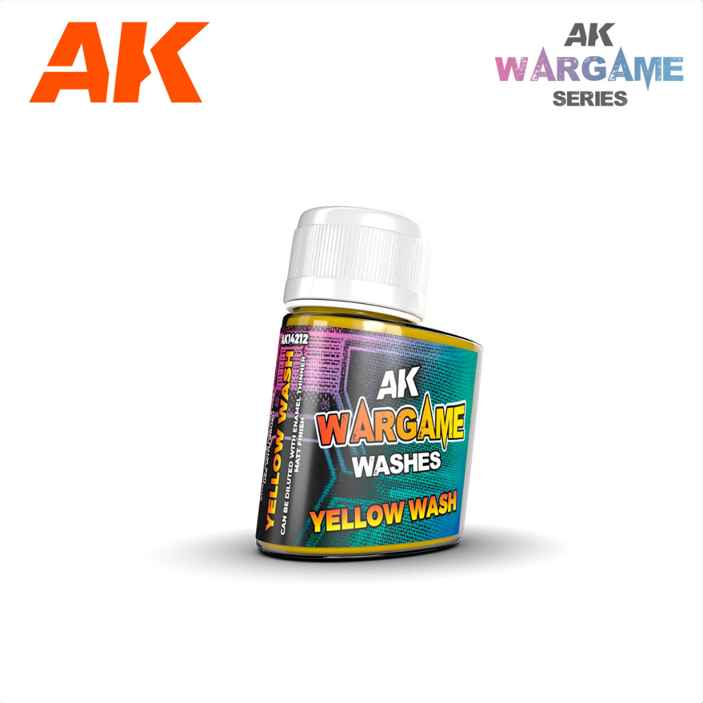 AK Interactive Washes - Yellow Wash 35ml Ak Interactive Washes AK Interactive Default Title  