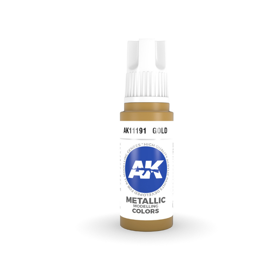 AK Interactve 3Gen Acrylics - Gold 17ml AK Gen3 Acrylics AK Interactive Default Title  