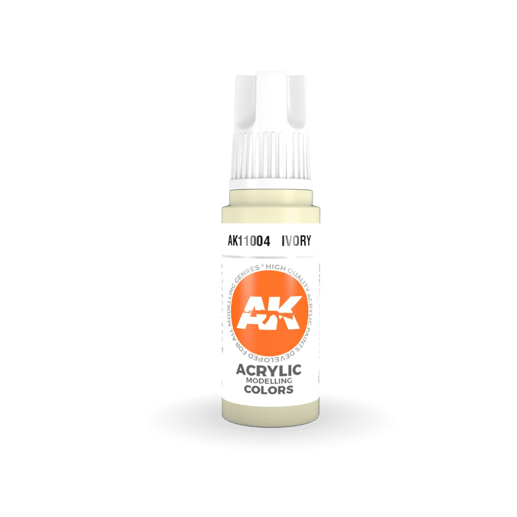 AK Interactve 3Gen Acrylics - Ivory 17ml AK Gen3 Acrylics AK Interactive Default Title  