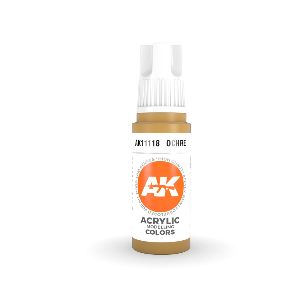 AK Interactve 3Gen Acrylics - Ochre 17ml AK Gen3 Acrylics AK Interactive Default Title  