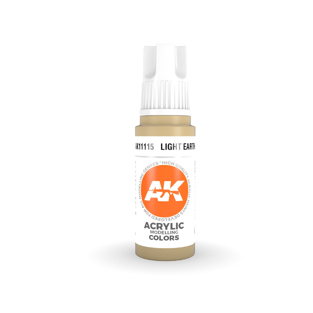 AK Interactve 3Gen Acrylics - Light Earth 17ml AK Gen3 Acrylics AK Interactive Default Title  