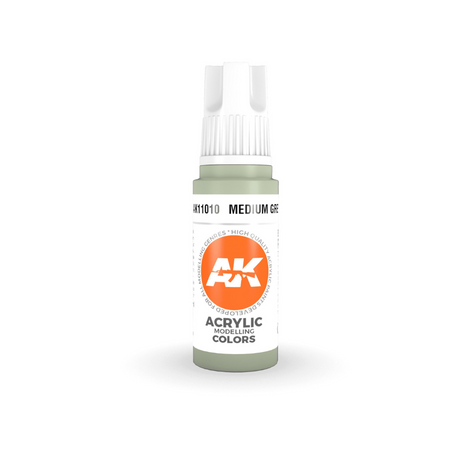 AK Interactve 3Gen Acrylics - Medium Grey 17ml AK Gen3 Acrylics AK Interactive Default Title  