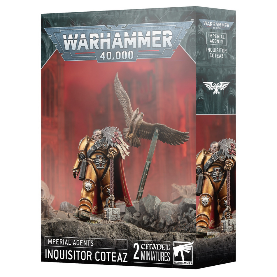 Inquisitor Coteaz and the Glodovan Eagle Inquisitorial Agents Games Workshop Default Title  