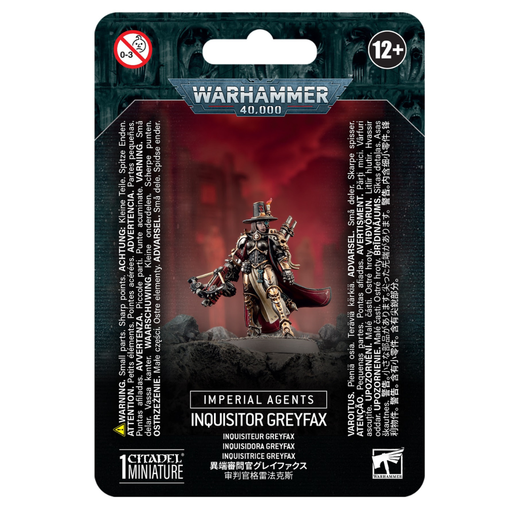 Inquisitor Greyfax Imperial Agents Games Workshop Default Title  