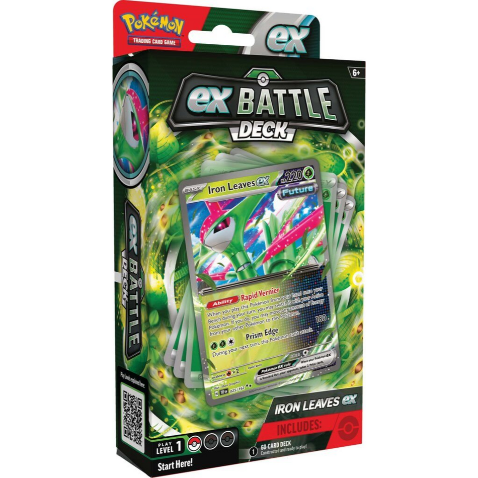 Pokémon TCG Iron Leaves ex Battle Deck Pokémon Scarlet & Violet Pokémon TCG Default Title