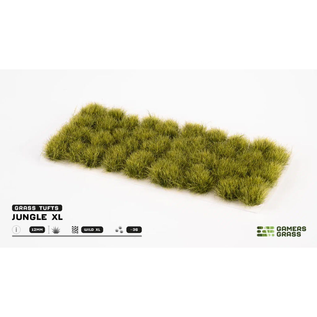 Gamers Grass - Jungle 12mm XL Tufts Wild Gamers Grass Basing Gamers Grass Default Title  