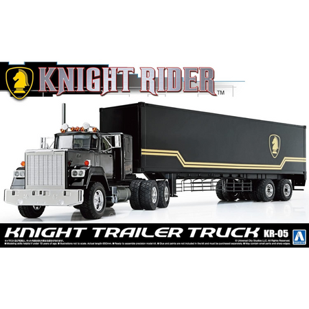 1/28 KNIGHT TRAILER TRUCK Model Car Kit Aoshima Default Title  