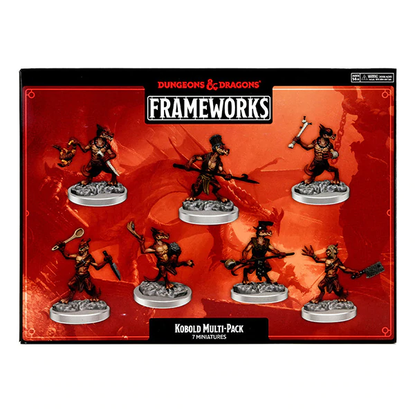 D&D Frameworks Kobolds (7) D&D Frameworks Lets Play Games   