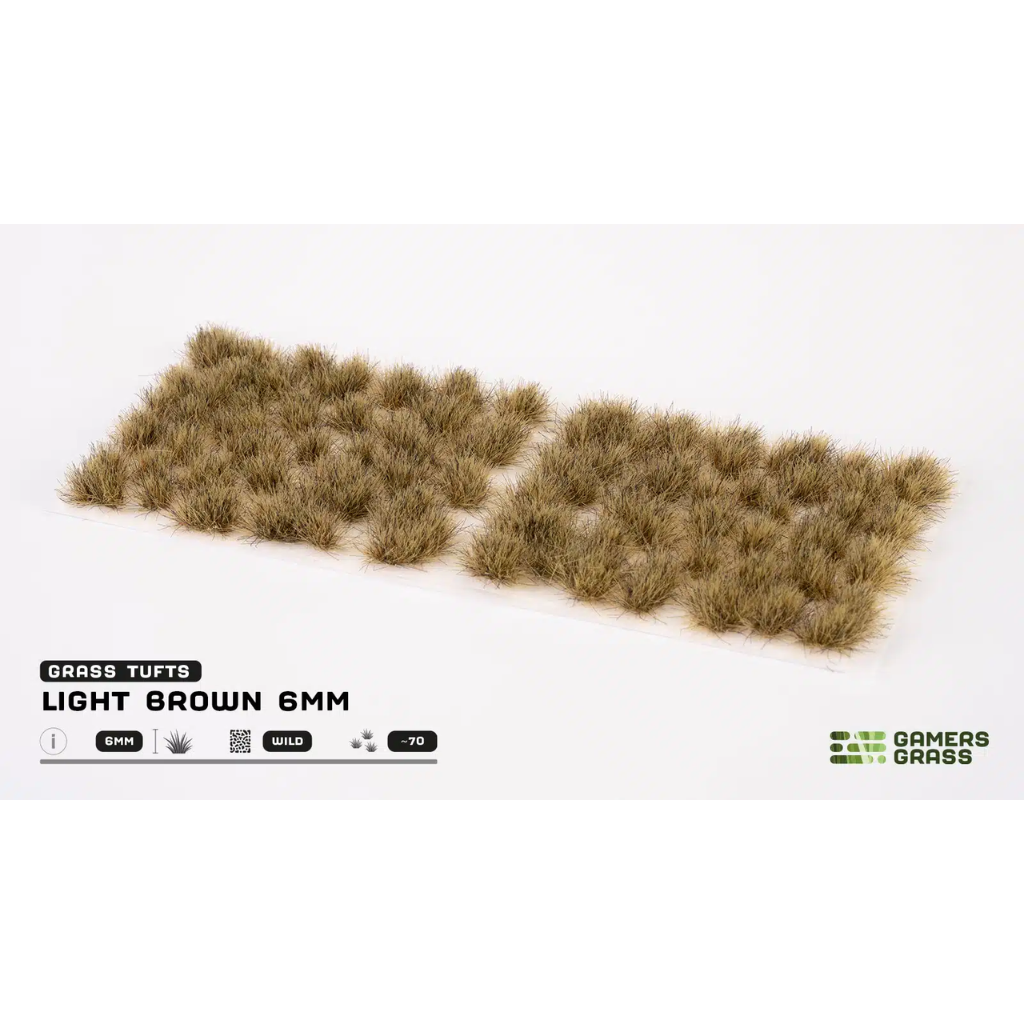 Gamers Grass - Light Brown 6mm Gamers Grass Basing Gamers Grass Default Title  