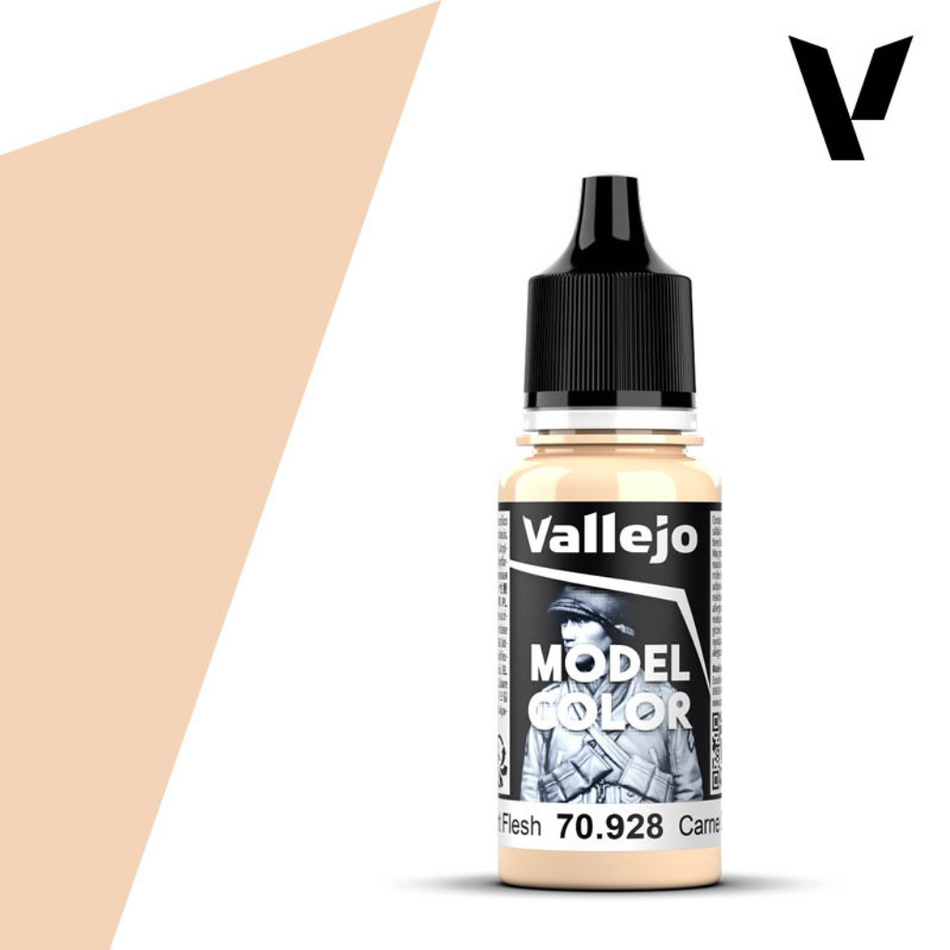 Vallejo Model Color Light Flesh 17ml Acrylic Paint Vallejo Model Color Vallejo Default Title  