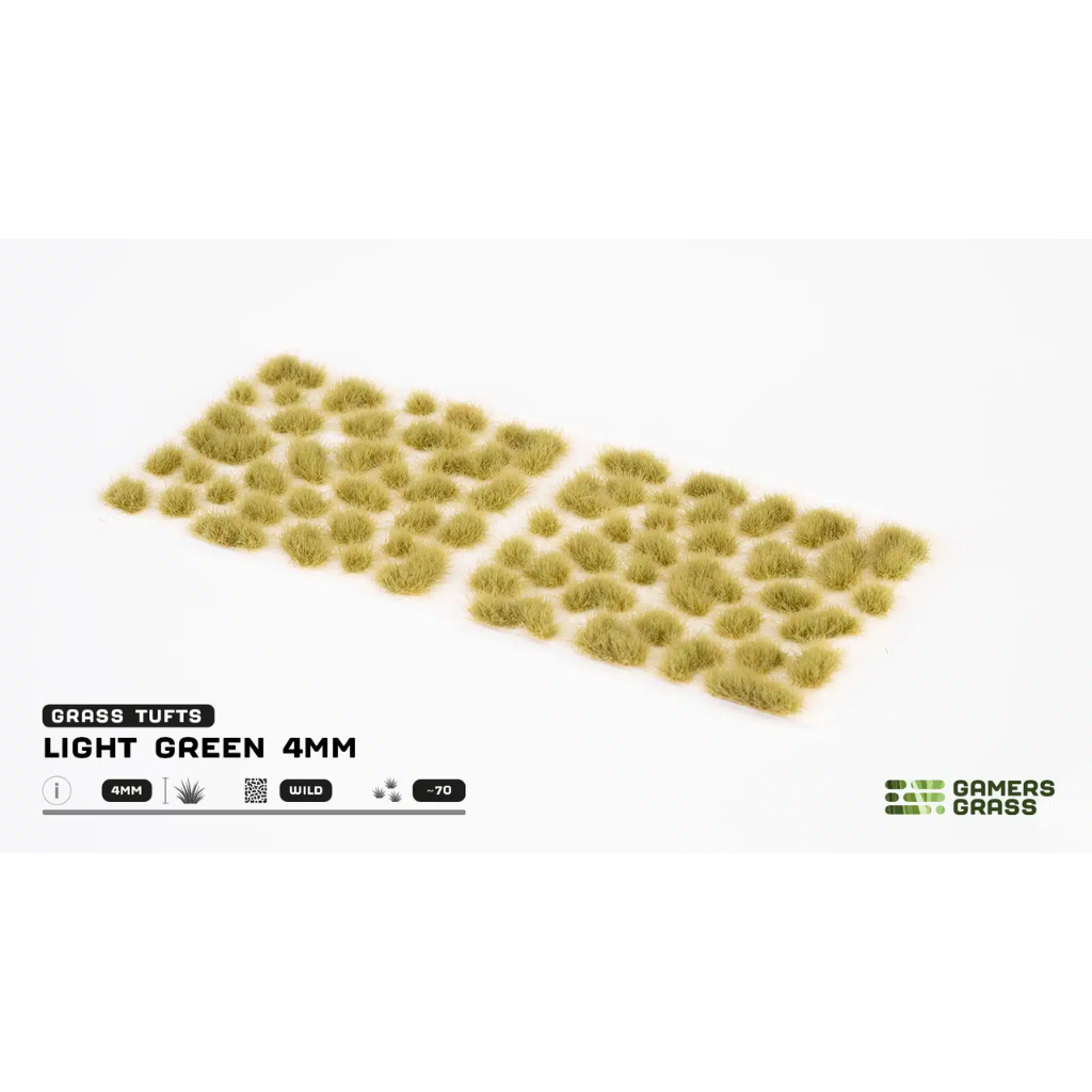 Gamers Grass - Light Green 4mm Tufts Wild Gamers Grass Basing Gamers Grass Default Title  