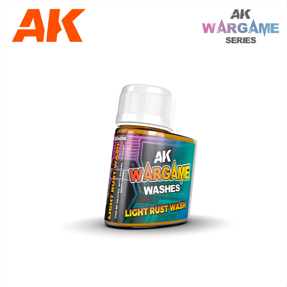 AK Interactive Washes - Light Rust Wash 35ml Ak Interactive Washes AK Interactive   