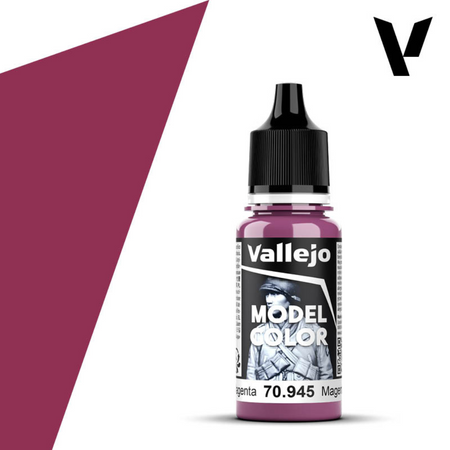 Vallejo Model Color Magenta 17ml Acrylic Paint Vallejo Model Color Vallejo Default Title  