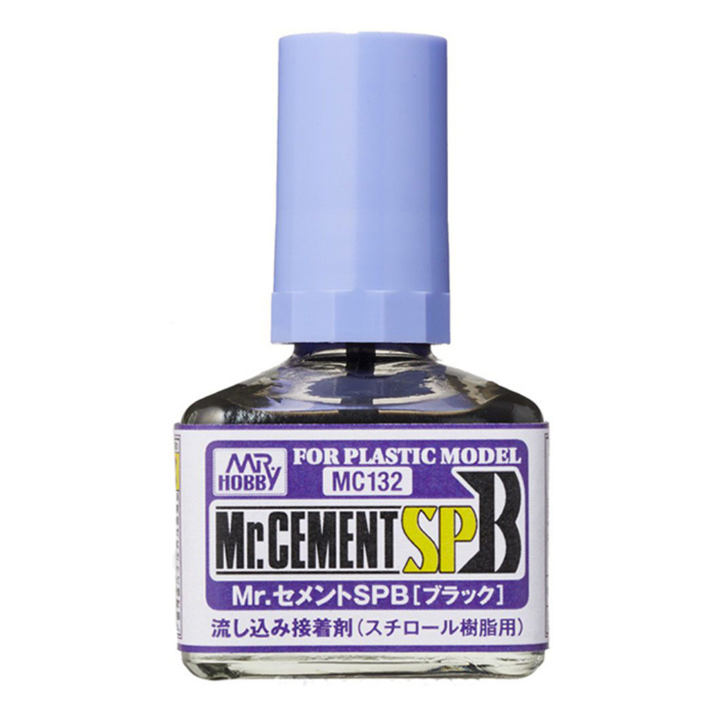 GN MC132 MR.CEMENT SPB BLACK Mr Hobby Accessories & Tools Mr Hobby Default Title  