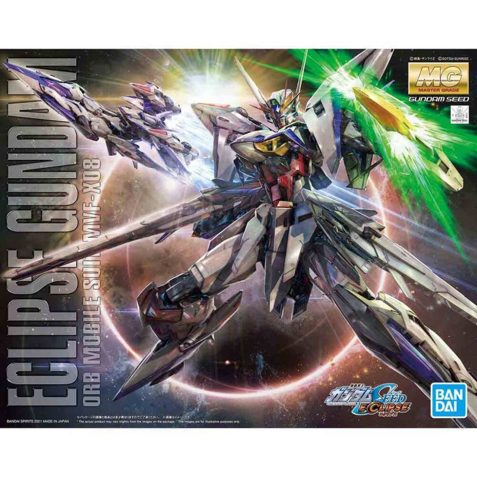 MG 1/100 ECLIPSE GUNDAM Gundam Model Kit Bandai Default Title  