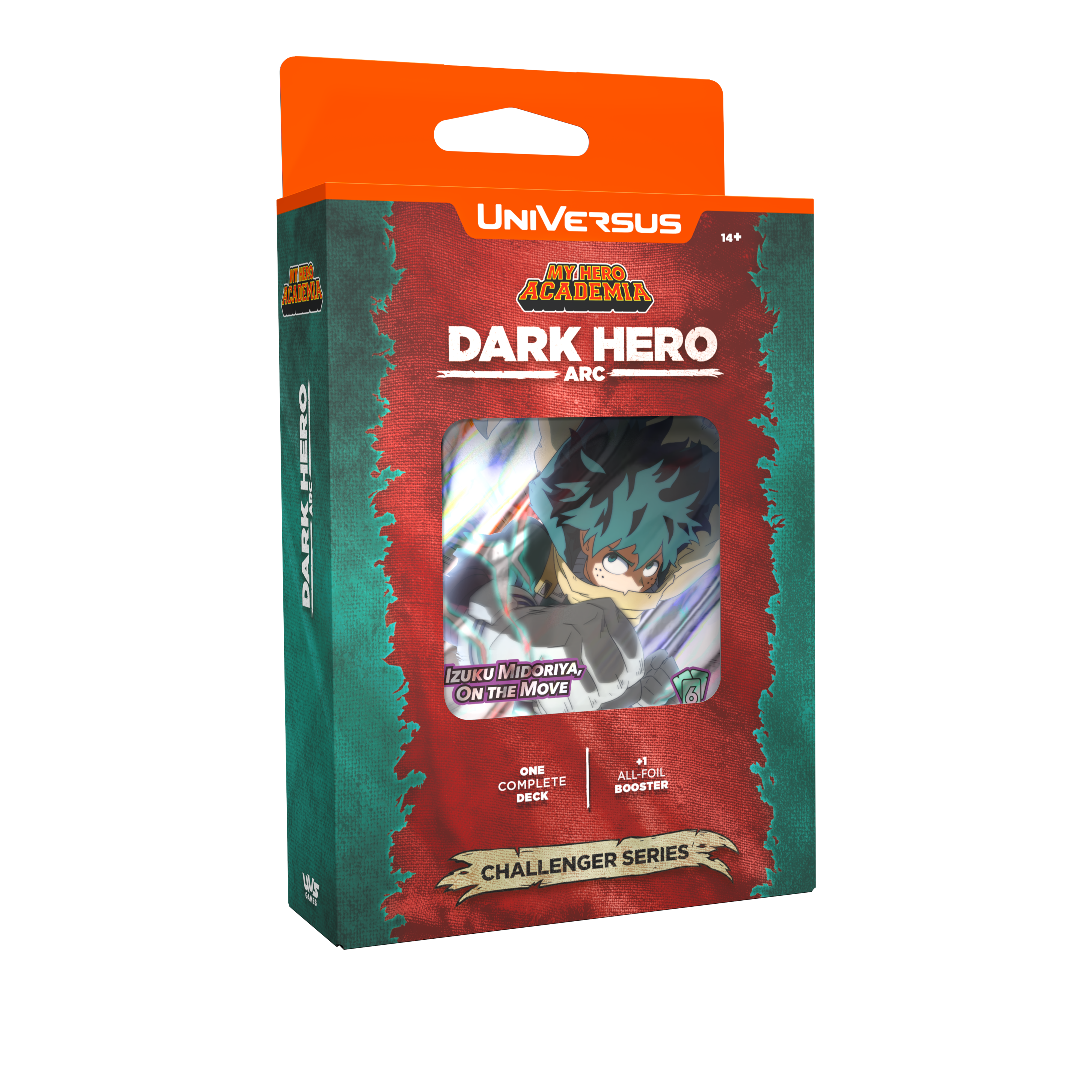 Universus Challenger Series - My Hero Academia The Dark Hero Arc Challenger Series UVS Games UniVersus TCG Default Title  