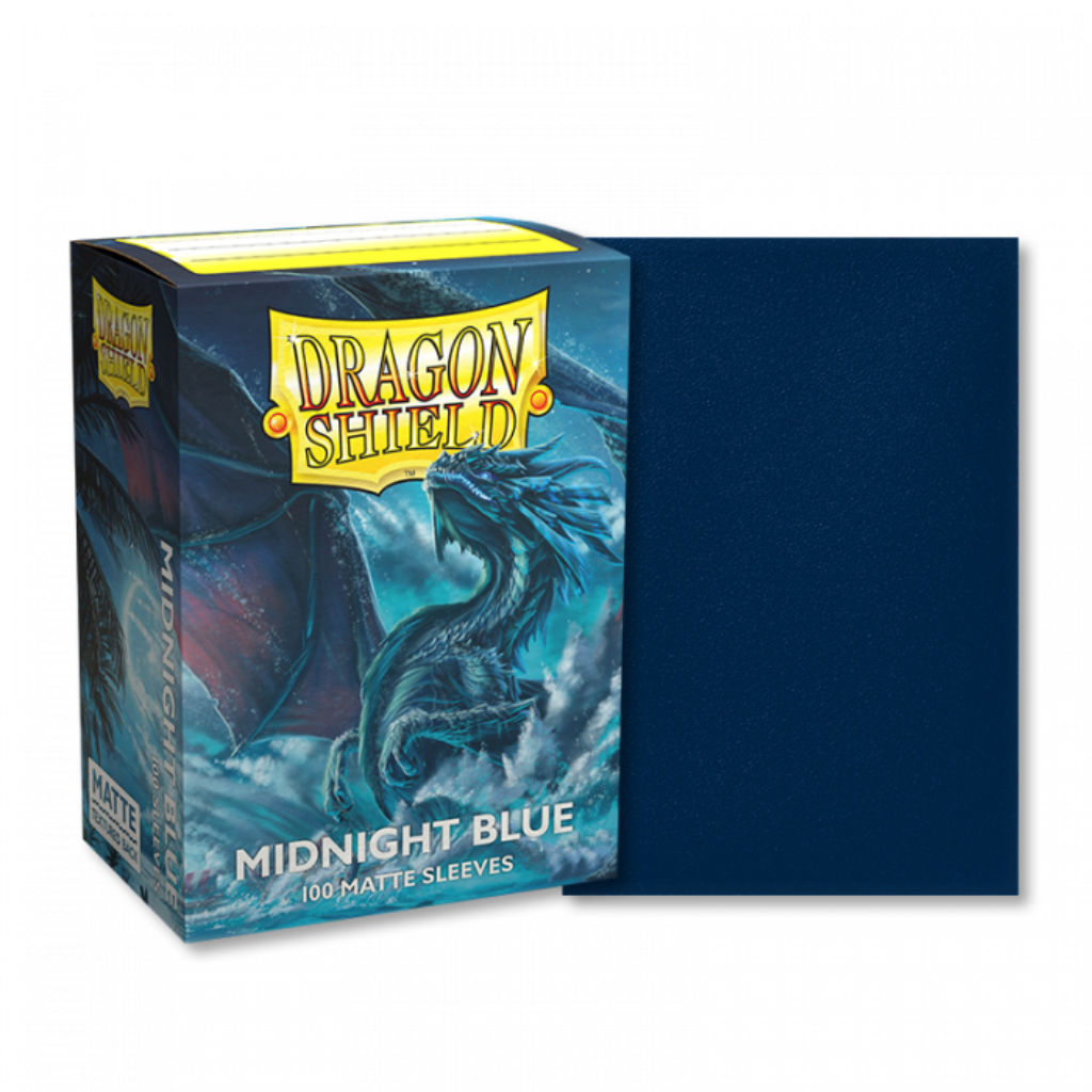 Dragon Shield Matte Sleeves - Midnight Blue Card Sleeves Dragon Shield   