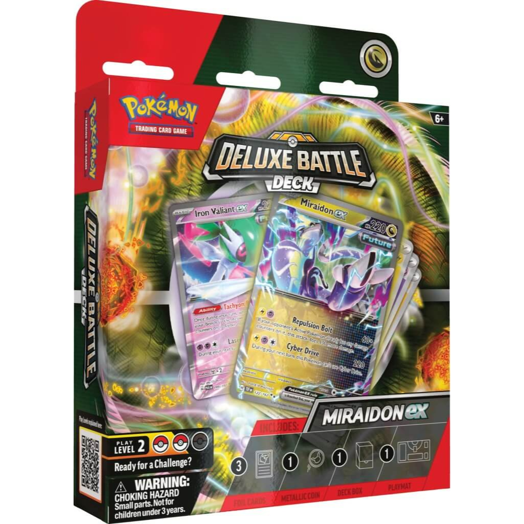 POKÉMON TCG Miraidon EX Deluxe Battle Deck Pokémon Scarlet & Violet Pokémon TCG Default Title  