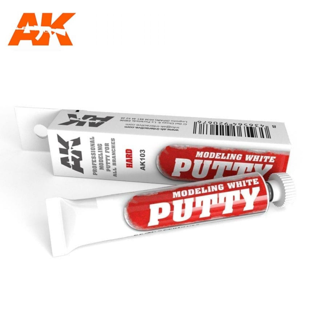 AK Interactive - Auxiliaries - Modelling White Putty 20ml AK Interactive AK Interactive Default Title