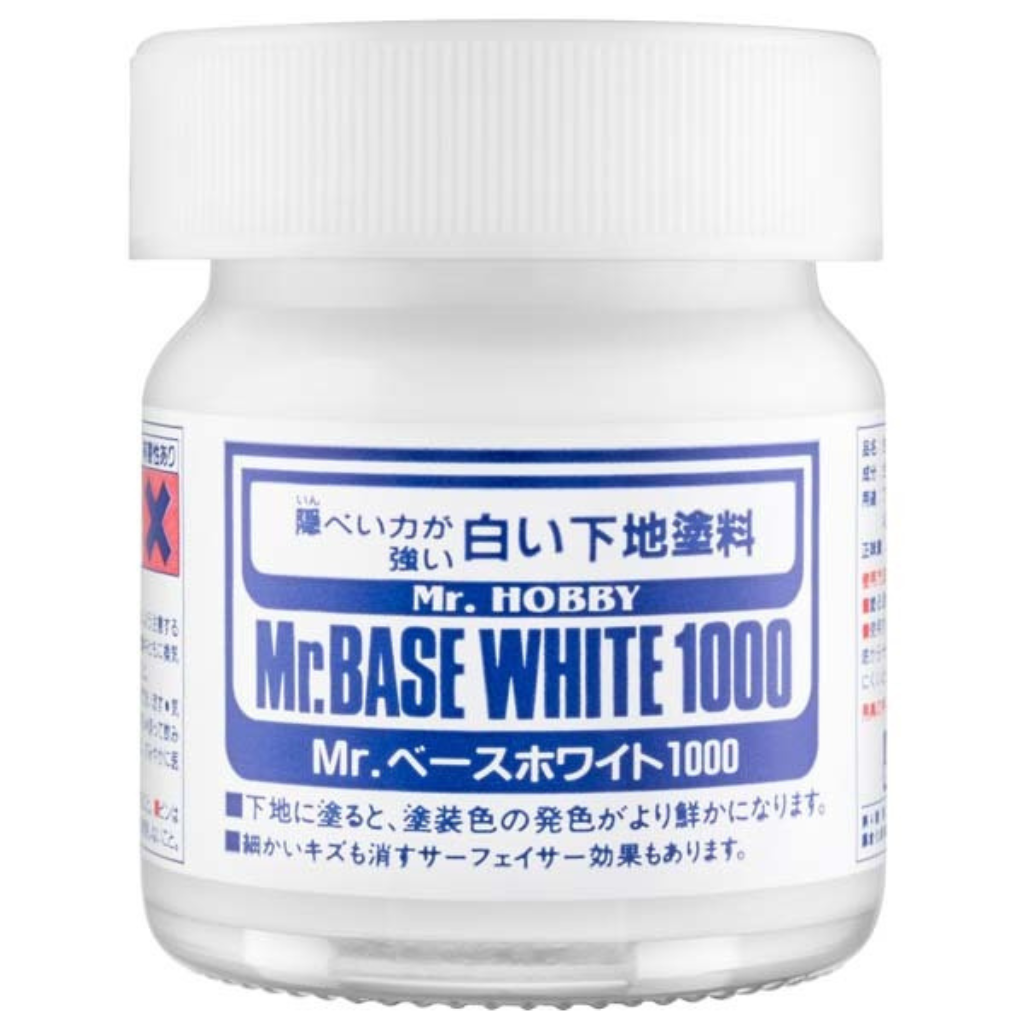 Mr. Base White 1000 Mr Hobby Paints Mr Hobby Default Title  