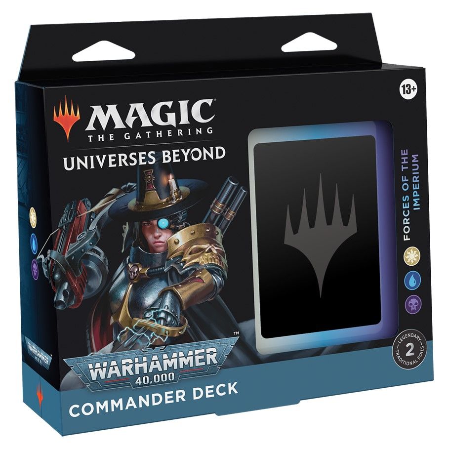 MTG Warhammer 40,000 Commander Deck - Forces of the Imperium Magic The Gathering Wizards of the Coast Default Title  