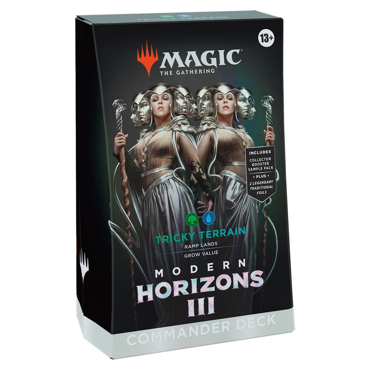 Magic The Gathering - Modern Horizons 3 Commander Deck Tricky Terrain Magic The Gathering Wizards of the Coast Default Title  