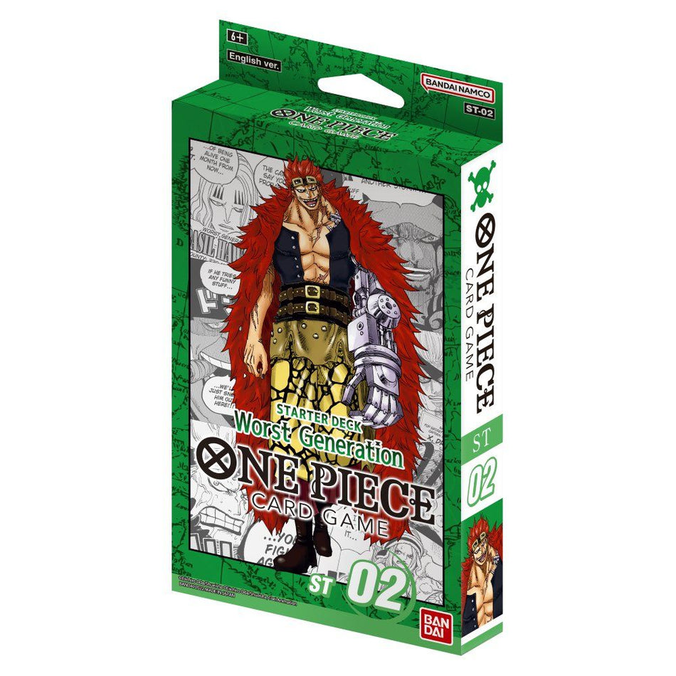 One Piece Card Game Worst Generation (ST-02) Starter Deck One Piece Bandai Default Title  