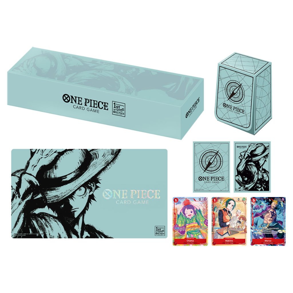 One Piece Card Game Japanese 1st Anniversary Set One Piece Bandai Default Title  