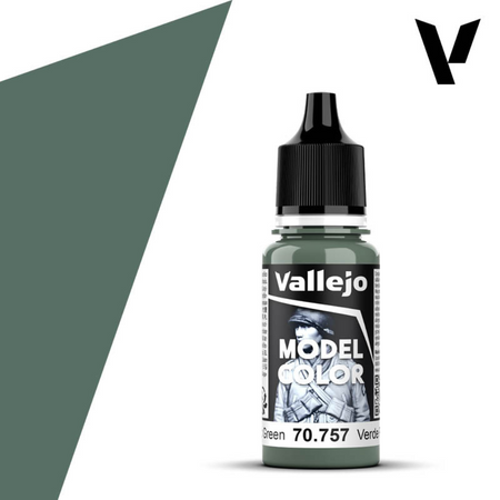 Vallejo Model Color Pacific Green 17ml Acrylic Paint Vallejo Model Color Vallejo Default Title  