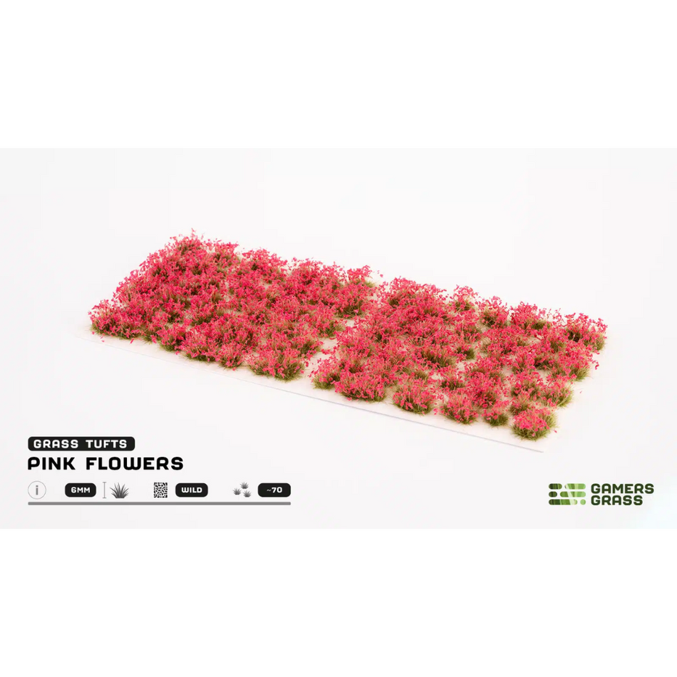 Gamers Grass - Pink Flowers Gamers Grass Basing Gamers Grass   