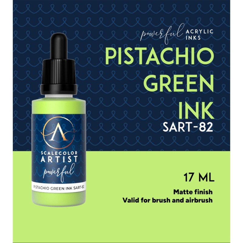 Scalecolor Artist 17ml Pistachio Green Ink Scalecolor Artist Scale 75 Default Title  