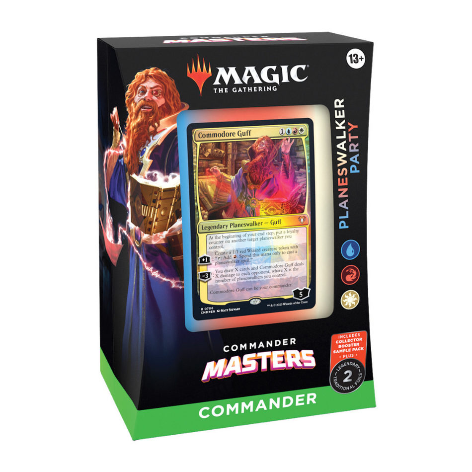 Magic Commander Masters Commander Deck: Planeswalker Party Magic The Gathering Wizards of the Coast Default Title  