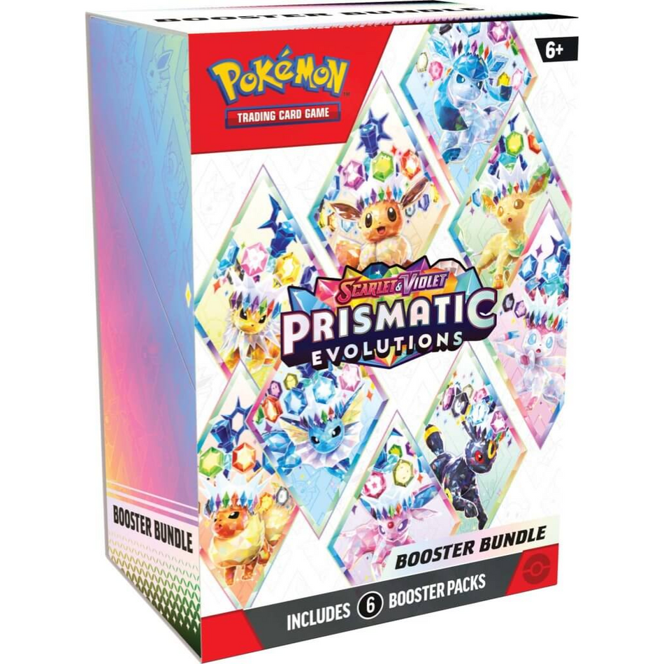 POKÉMON TCG Scarlet & Violet 8.5 Prismatic Evolutions Booster Bundle Pokemon SV Prismatic Evolutions Pokémon TCG Default Title