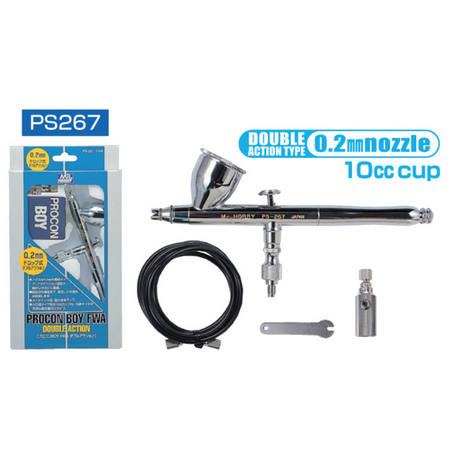 GN PS267 Mr Procon FWA DA Airbrush 2.0mm Mr Hobby Accessories & Tools Mr Hobby Default Title  