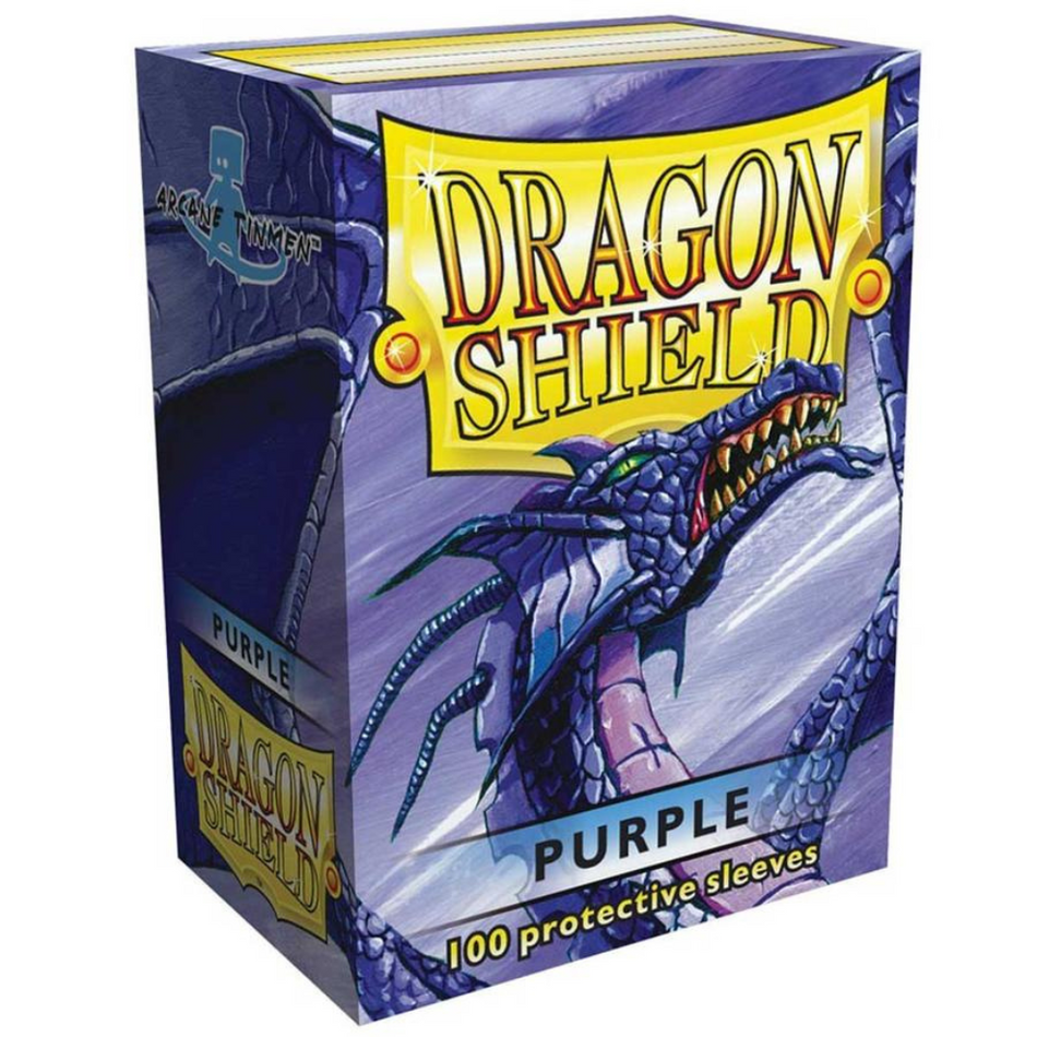 Dragon Shield Classic Sleeves - Purple Dragon Shield Fantasy Flight Games Default Title  
