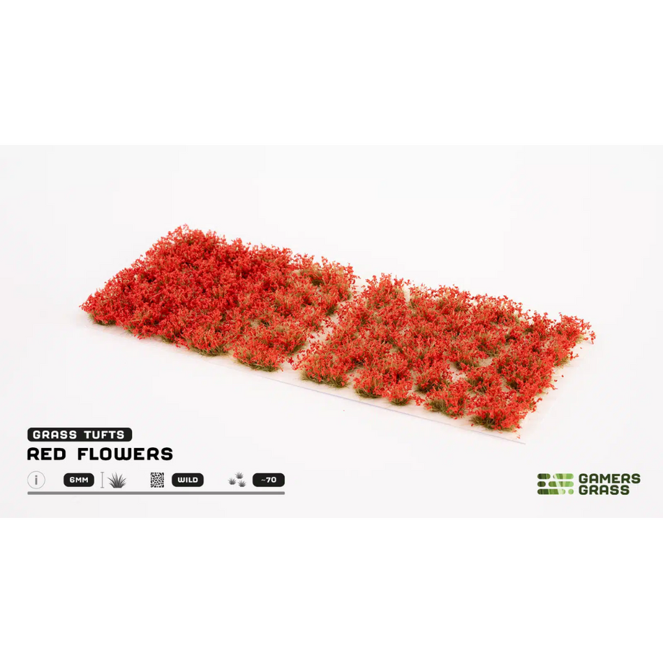 Gamers Grass - Red Flowers Gamers Grass Basing Gamers Grass   