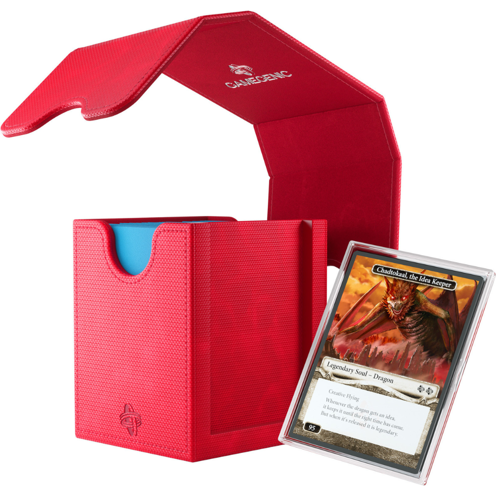 Gamegenic - Red Squire PLUS XL 100+ Deck Box GameGenic   