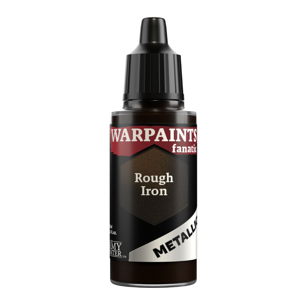 Army Painter - Warpaints Fanatic - Metallic - Rough Iron Army Painter Warpaint Fanatic The Army Painter Default Title  