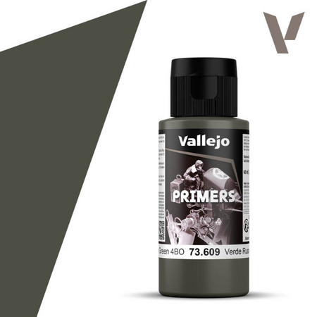 Vallejo Surface Primer - Russian Green 4BO 60 ml Vallejo Auxiliary Vallejo   