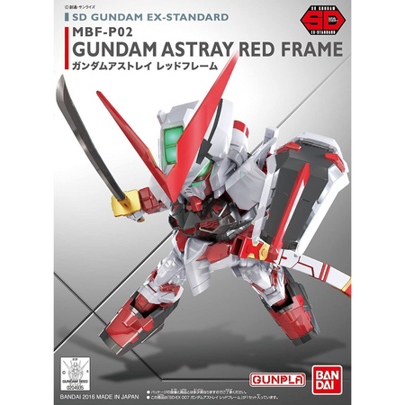 SD GUNDAM EX-STANDARD GUNDAM ASTRAY RED FRAME Gundam Model Kit Bandai Default Title  