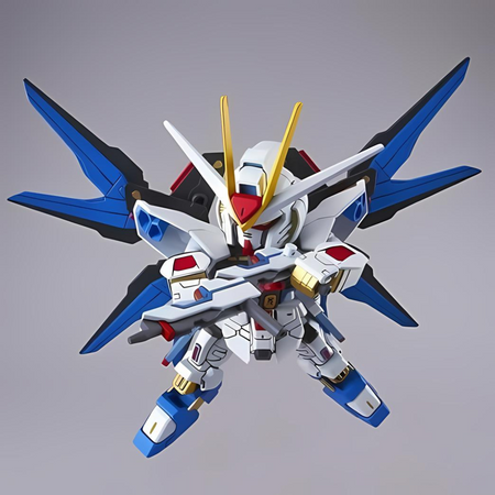 SD GUNDAM EX-STANDARD STRIKE FREEDOM GUNDAM Gundam Model Kit Bandai   