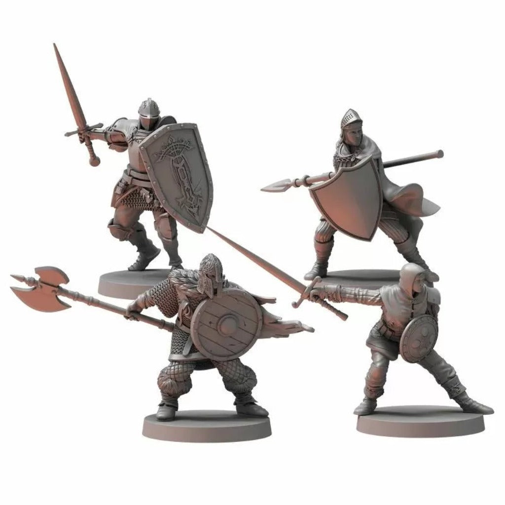 Dark Souls RPG Miniatures: Unkindled Heroes Pack 1 Board Games Steamforged Games Default Title  