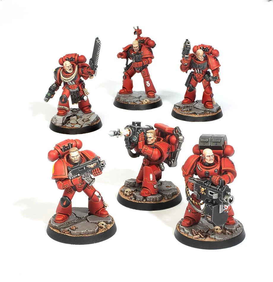 Space Marine Heroes 2022 - Blood Angels Collection One - Full Display Space Marines Games Workshop   